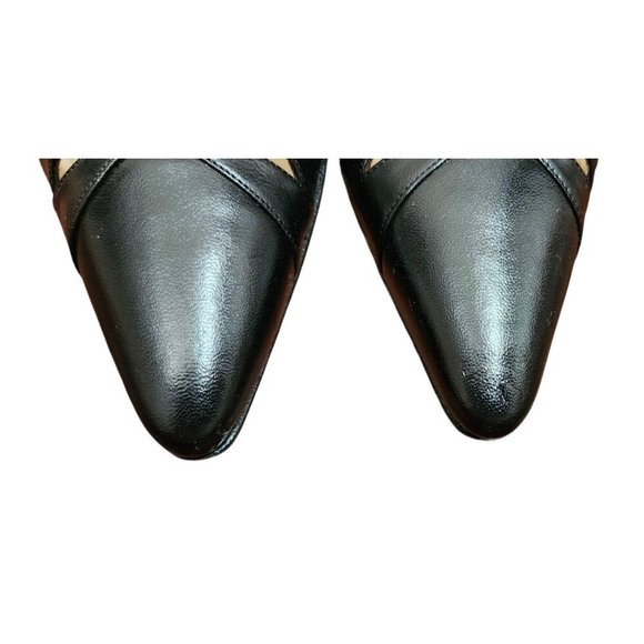 Manolo Blahnik Leather D'Orsay Pumps Size EU 36/US 6 - Picture 5 of 11